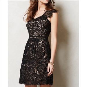 Yoana Baraschi lace black dress